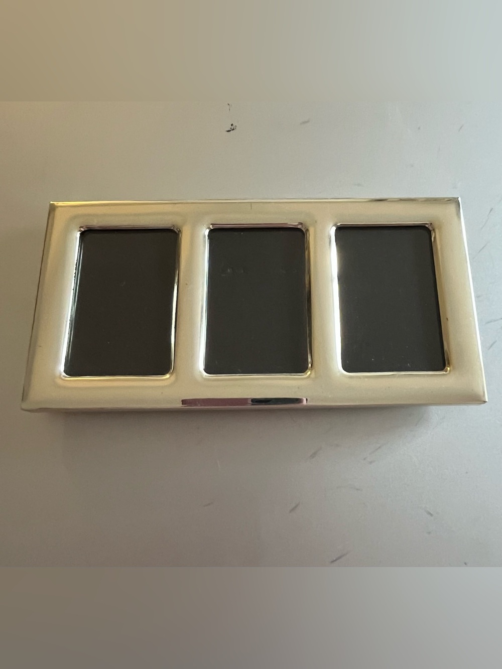 Silver plated Triple-Frame fits small school pictures